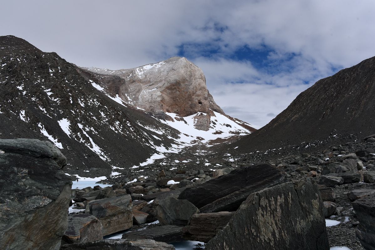 11A Rock Filled Valley Leading To Elephant Head Near Union Glacier Camp Antarctica